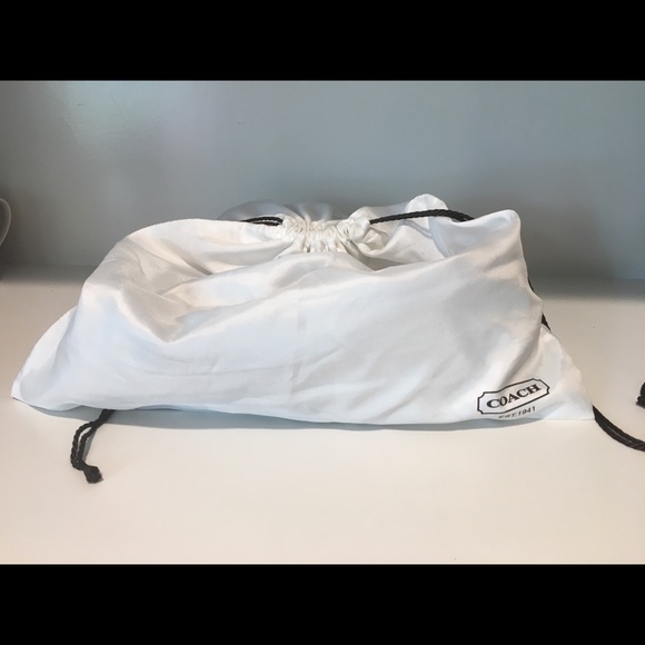 🔥 1 day sale 🔥 Black Satin Coach Bag 🔥 - Picture 5 of 8